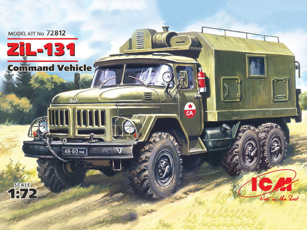 ICM 1/72 Russian ZiL-131, Command Vehicle