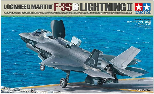 Tamiya 1/48 F-35B Lightning II fighter plane model kit