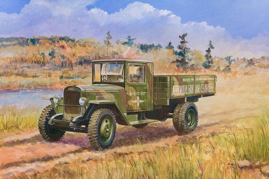 Zvezda 1/35 WW2 Zis-5 Truck Soviet Truck