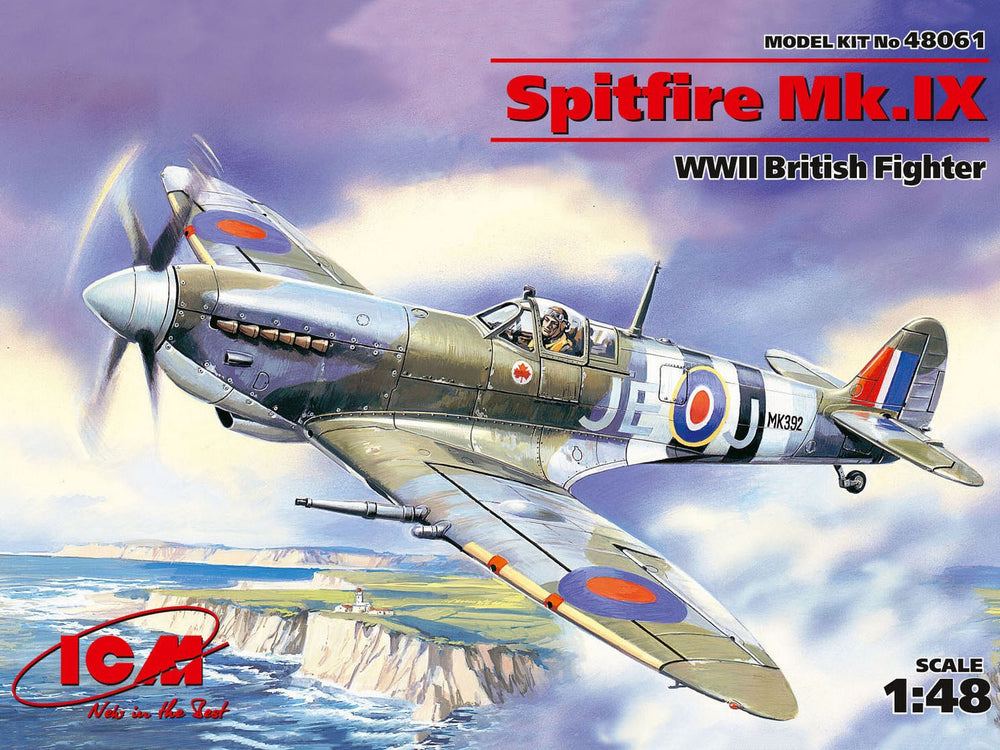 ICM 1/48 WW2 RAF Spitfire Mk.IX, WWII British Fighter