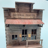 1/35 scale laser cut building Wild West - General dealer