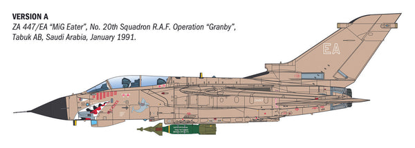 Italeri 1/32 scale Tornado GR.1 Desert Storm RAF Aircraft model kit