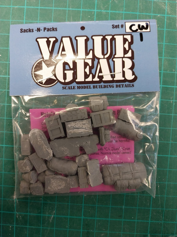 Valuegear 1/35 WW2 commonwealth stowage set #1