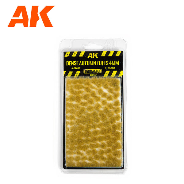 AK Interactive DENSE AUTUMN TUFTS 4MM