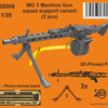 CMK 1/35 WW2 German MG 3 Machine Gun - squad support variant (2 pcs)