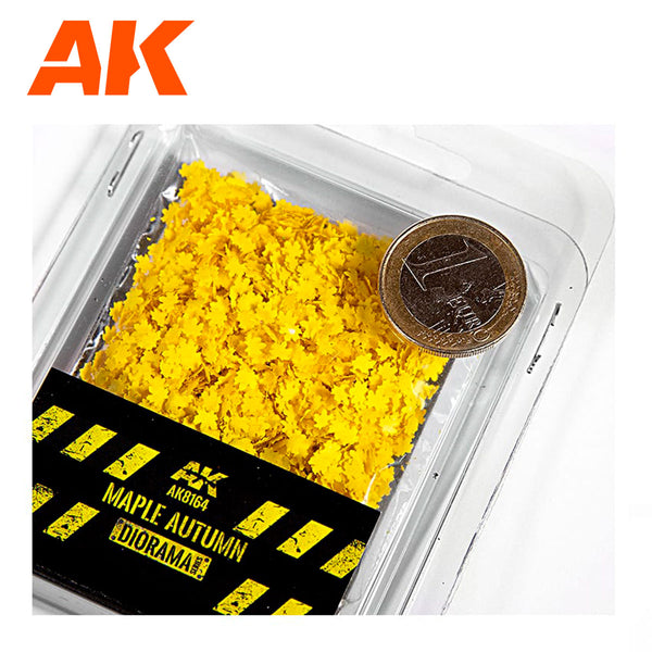 AK-Interactive 1/35 MAPLE AUTUMN LEAVES 1:35 / 1:32 / 75mm / 90mm (7gr. Bag)