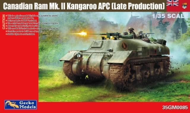 Gecko 1/35 WW2 Canadian Ram Mk.II Kangaroo APC (Late production)