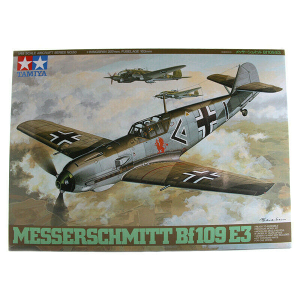TAMIYA 1/48 Scale AIRCRAFT WW2 German MESSERSCHMITT BF109 E-3