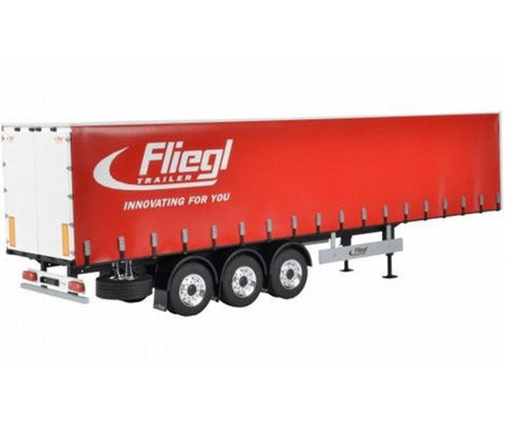 Carson 1/14 RC Curtain Sided Trailer Fliegl for Truck lorry