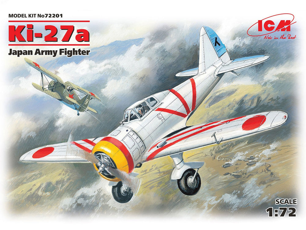 ICM 1/72 WW2 Ki-27a, Japan Army Fighter