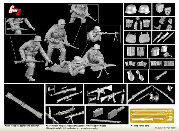 DRAGON 1/35 MILITARY Winter Grenadiers, Wiking Division (Eastern Front 1943-45) (Gen2)
