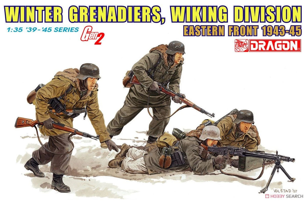 DRAGON 1/35 MILITARY Winter Grenadiers, Wiking Division (Eastern Front 1943-45) (Gen2)