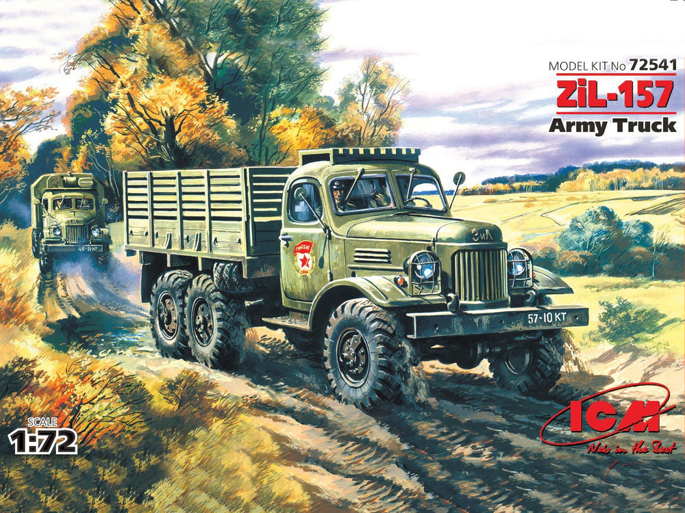 ICM 1/72 Russian ZiL-157, Army Truck