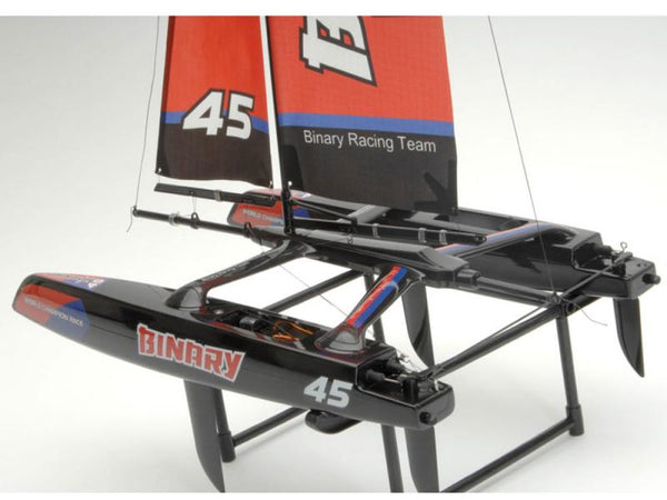 JOYSWAY BINARY V2 400MM MINI CATAMARAN SAILBOAT RTR RED