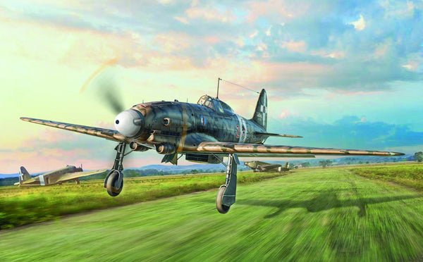 Italeri 1/32 scale WW2 Italian MC.205 “Veltro” figther plane