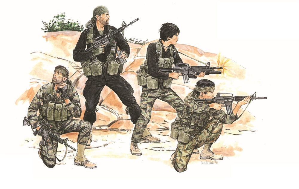 Dragon 1/35 scale Vietnam war MACV-SOG (Military Assistance Command, Vietnam)