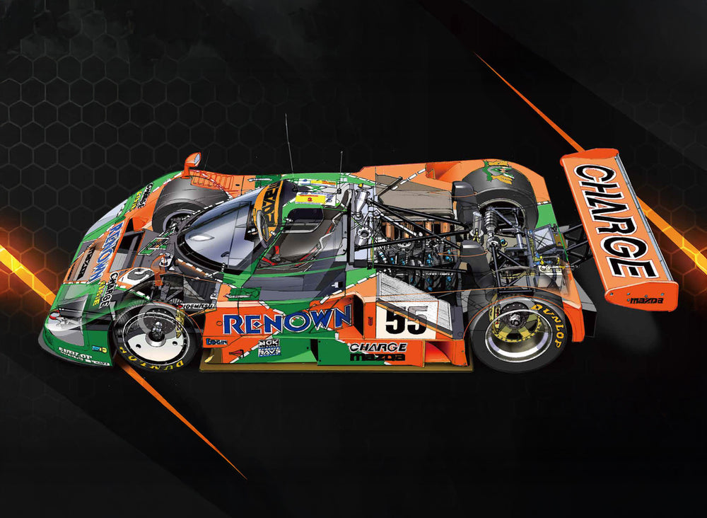 Beemax 1/12 Scale Mazda 787B 1991 24 Hours of Le Mans Winner