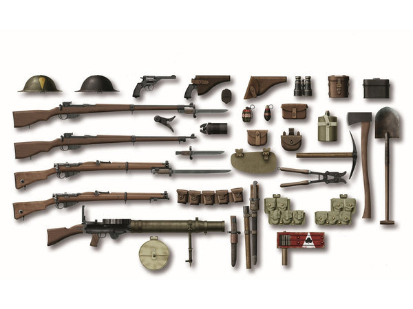 ICM 1/35 WW1 British Infantry Weapon and Equipment