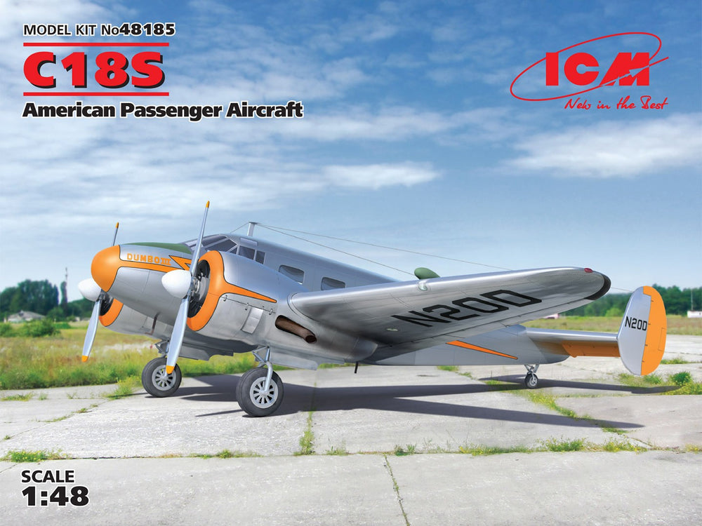 ICM 1/48 C18S, American Passenger Aircraft