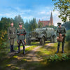 ICM 1/24 Type G4 with MG 34 & German Staff Personnel 3 Figures
