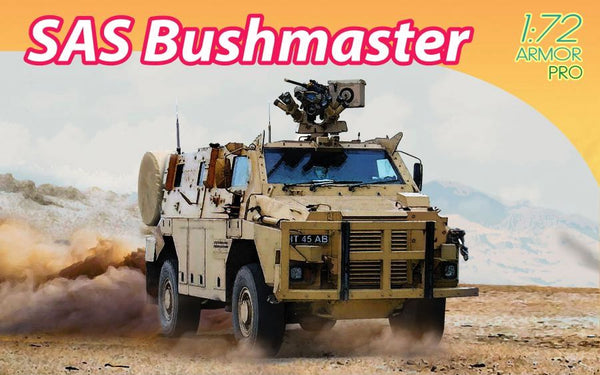 Dragon 1/72 SAS Bushmaster PMV # 7701 model kit