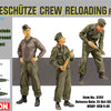 Dragon 1/35 WW2 German Sturmgeschutz Crew Reloading Russia