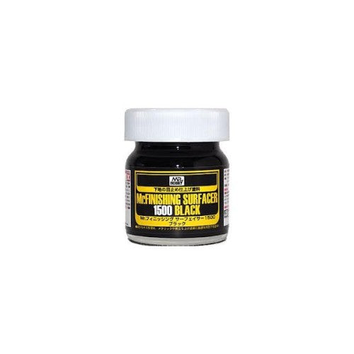 Mr Finishing Surfacer 1500 Black (40ml) Mr Hobby