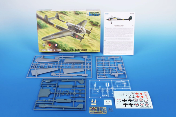Special Hobby 1/72 Scale WW2 German Focke Wulf Fw 189A 'Owls over the Eastern Front' 1/72