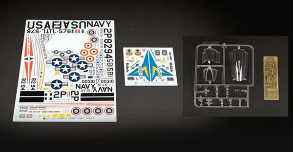 Kitty Hawk 1/32 Scale T-28B/D Trojan aircraft Model Kit