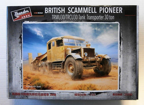 Thunder Models 1/35 Scammell Pioneer TRMU30/TRCU30 Tank Transporter 30 Ton