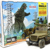 1:25 Godzilla Army Jeep from Invasion of the Astro Monster plastic assembly model kit