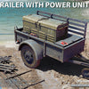 Miniart 1/35 WW2 Allied K-52 TRAILER w/POWER UNIT PE-95