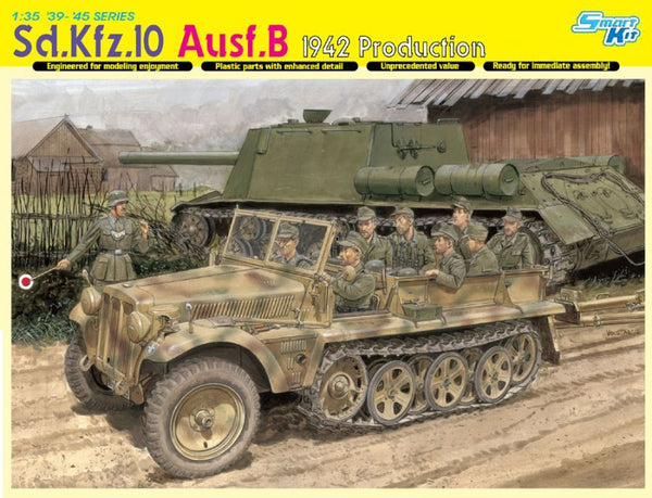 Dragon 1/35 WW2 German SD.KFZ 10 AUSF.B 1942