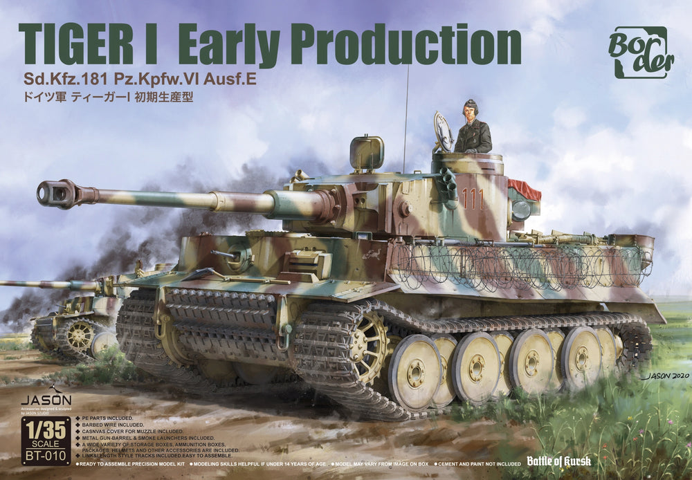 Border Models 1/35 scale WW2 German Tiger I, Battle of Kursk