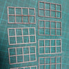 1/35 scale  Window frame pack (9 pcs)