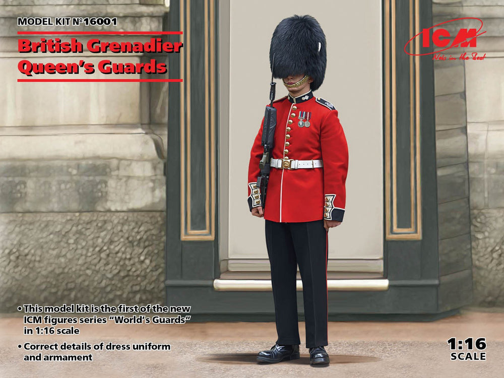ICM 1/16 scale British Grenadier Queen’s Guards