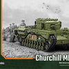 Build Army WW2 Brick building model kit Churchill Tank