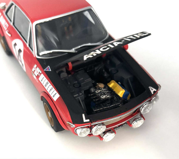 Italeri 1/24 scale Lancia Fulvia Rally car model kit