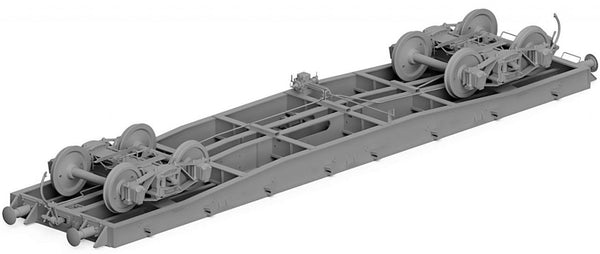 Thunder Models 1/35 WW2 German railway Ssyl 50t Flat Wagon transport carriage