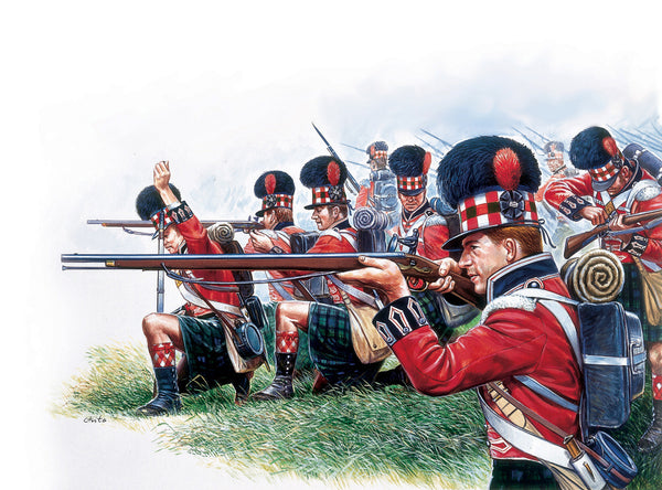 Italeri 1/72 scale Highland Infantry Napoleonic Wars