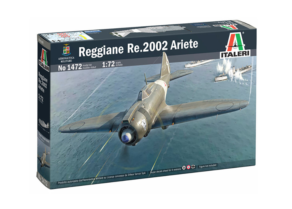 Italeri 1/72 WW2 Italian Reggiane Re.2002 Ariete