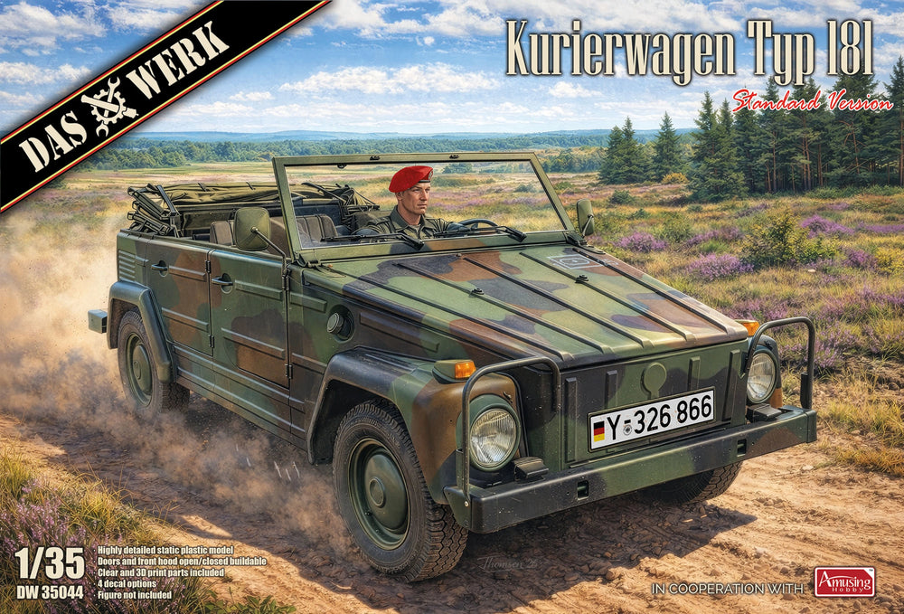 Das Werk 1/35 scale Kurierwagen Typ 181 - Standard version