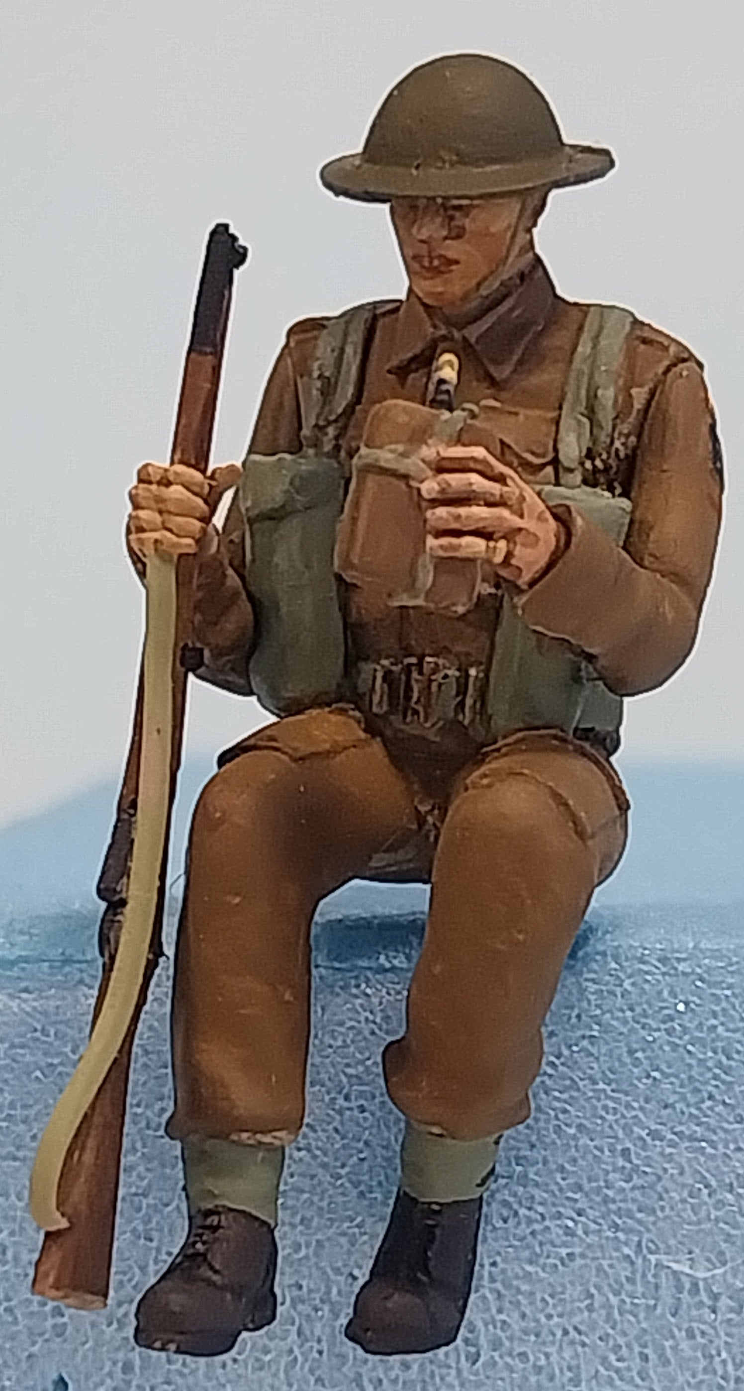 Scale Ww2 Homefront 1/35 scale WW2 British Infantry sitting #2 | Fields of Glory ...