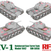 Rye Field Models 1/35 scale Russian KV-1 Mod 1942 w/Reinforced Cast Turret & Workable Track Links