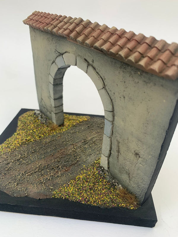 FoG Models 1/35 Scale Stables entrance wall gateway diorama