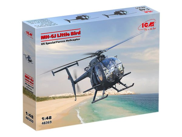 ICM 1/48 scale MH-6J Little Bird, U.S. Special Forces Helicopter