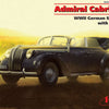 ICM 1/35 WW2 Admiral Cabriolet, WWII German Staff Car with Figures