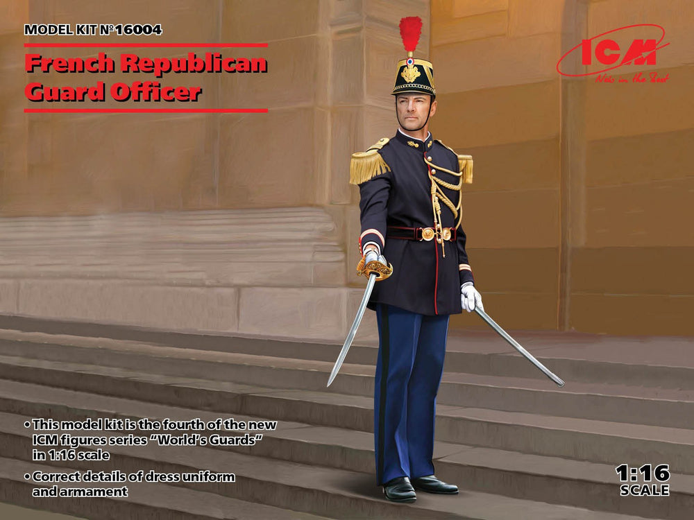 ICM 1/16 scale French Republican Guard Officer