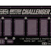 Tamiya 1/35 scale British Challenger 2 tank Photo-etched upgrade parts grills