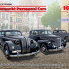 ICM 1/35 WW2 German Wehrmacht Personnel Cars (Kadett K38 Saloon, Kapitan Saloon, Admiral Saloon)